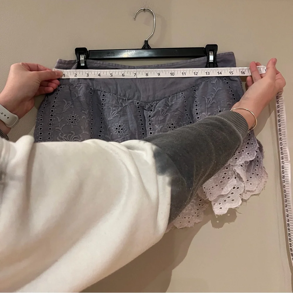 Free People Eyelet Ombré Shorts - Picture 4 of 6